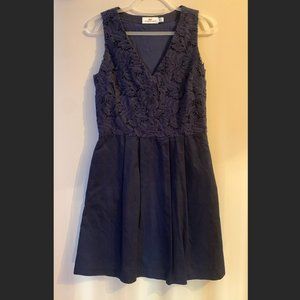 Vineyard Vines Leaf Lace Dress